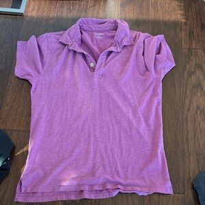 Bonobos Purple Polo Shirt men medium